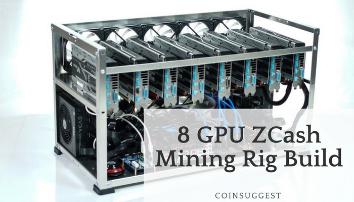 8 GPU ZCash Mining Rig Build