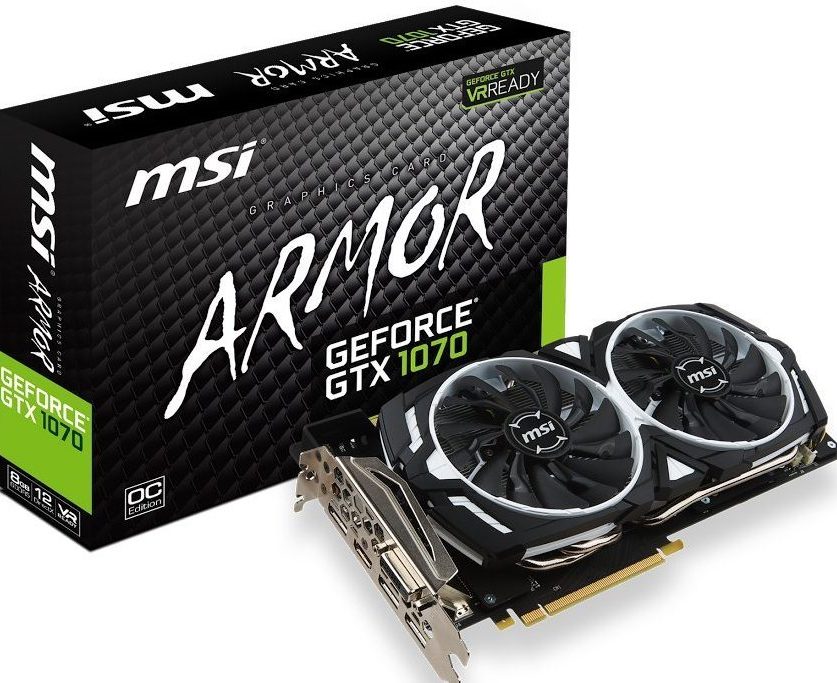 MSI Armor GTX 1070 GPU
