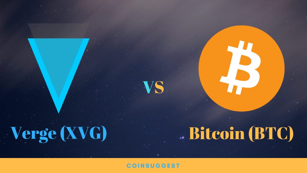 Verge VS Bitcoin