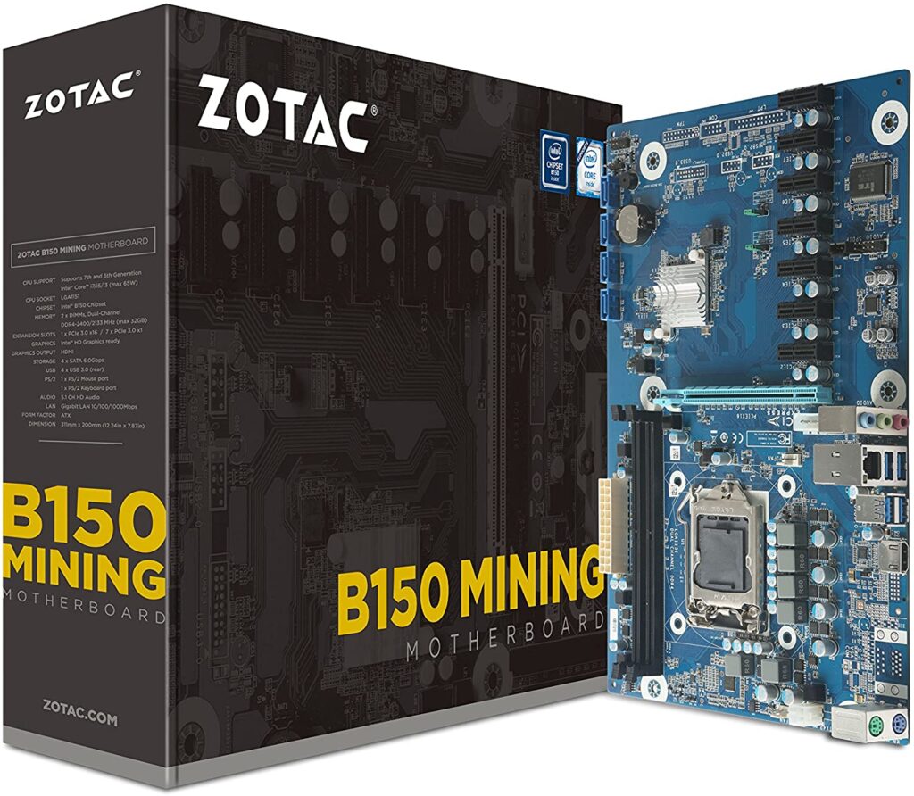 Zotac B150 Mining Motherboard